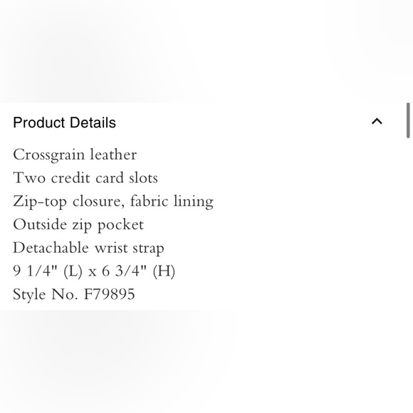 Coach Gallery Pouch - Picture 9 of 10